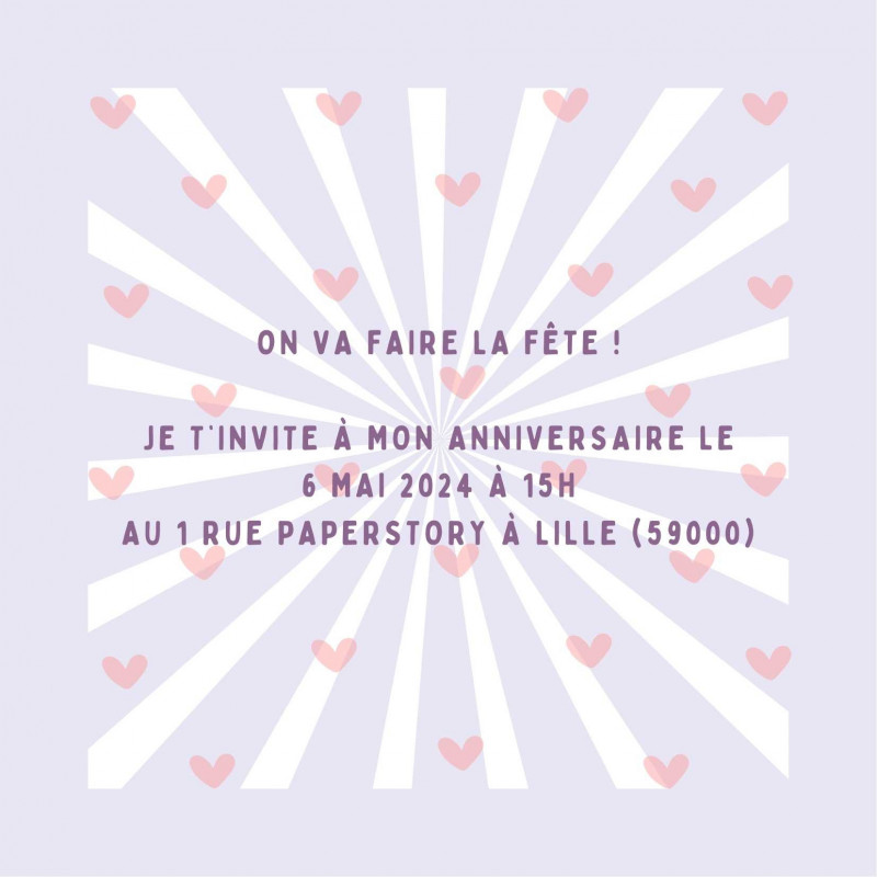 Invitation Anniversaire "Unicorn" | Une Carte Féérique et Magique pour Enfants Invitation Anniversaire "Unicorn" | Une Carte Féérique et Magique pour Enfants