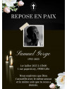 Carte de Condoléances "Hommage Éternel" | Un Message de Soutien et de Souvenir