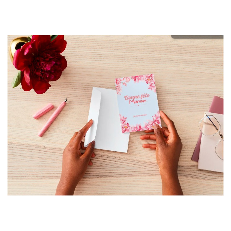 Carte de Fête des Mères "Douceur Maternelle" | Un Message Tendre et Émotionnel Carte de Fête des Mères "Douceur Maternelle" | Un Message Tendre et Émotionnel
