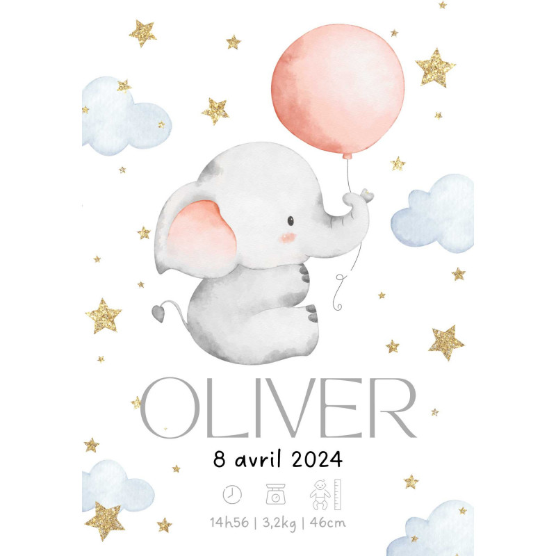Faire-part Naissance Pluie d'Étoiles – Élégant & Personnalisé | Paper Story Faire-part Naissance Pluie d'Étoiles – Élégant & Personnalisé | Paper Story