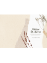Faire-part de mariage "Naturellement Nous" – Élégance & Authenticité | Paper Story